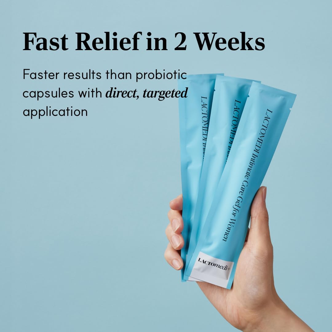 Intimate Care Gel | 10-Day Intensive Care Package | Vaginal Probiotics Applicator | Yeast Infection Care | BV Gel | pH Balance Gel | Itchiness and Unpleasant Odor | 1Box x 10pcs