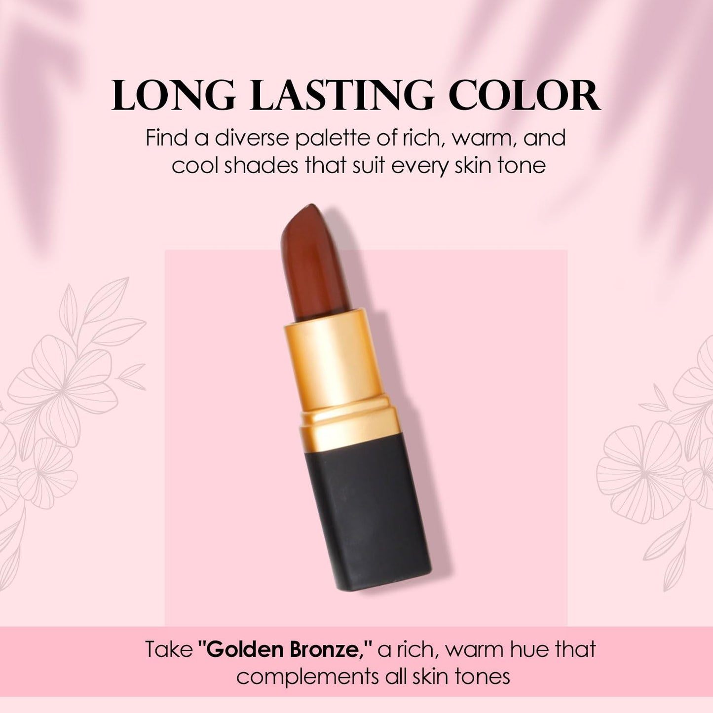 Vera Moore Creme Lipstick, Long Lasting, Lightweight, Moisturizing Opaque Color with Staying Power, Fragrance, and Paraben Free Cosmetics Soft Lipstick (Kiss N Tell)