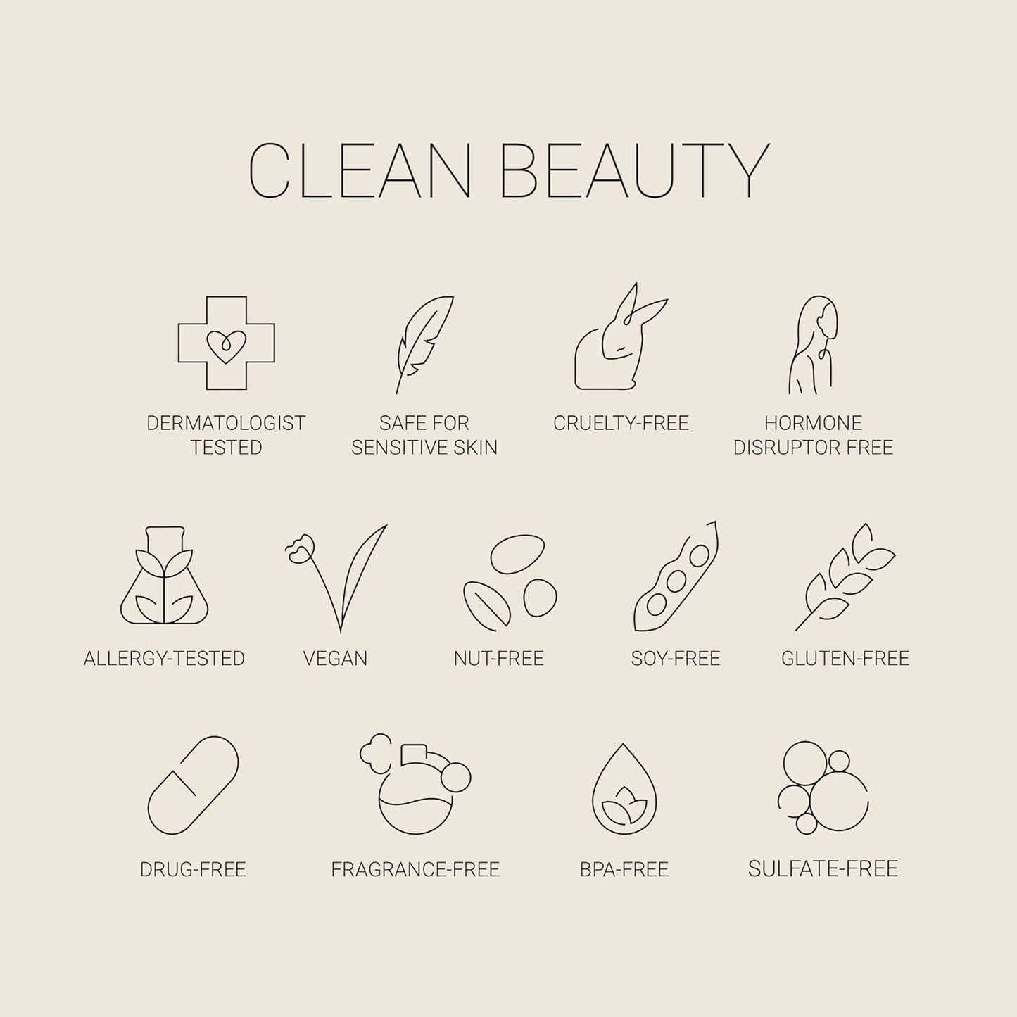 Long-Lasting Lightweight Foundation & Brush Duo | Cruelty-Free, Fragrance-Free, Buildable, Transfer-Proof Makeup (Medium)