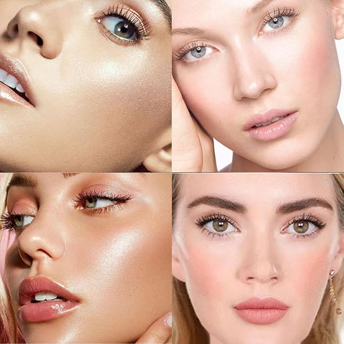 Liquid Blush Makeup, Cream Blush for Cheeks, Waterproof Long Lasting Blush Face Makeup Multi-Use Blush Beauty Wand for Cheeks & Lip Tint Natural Cream Blusher Makeup for All Skin Tones(#01 Love cake)