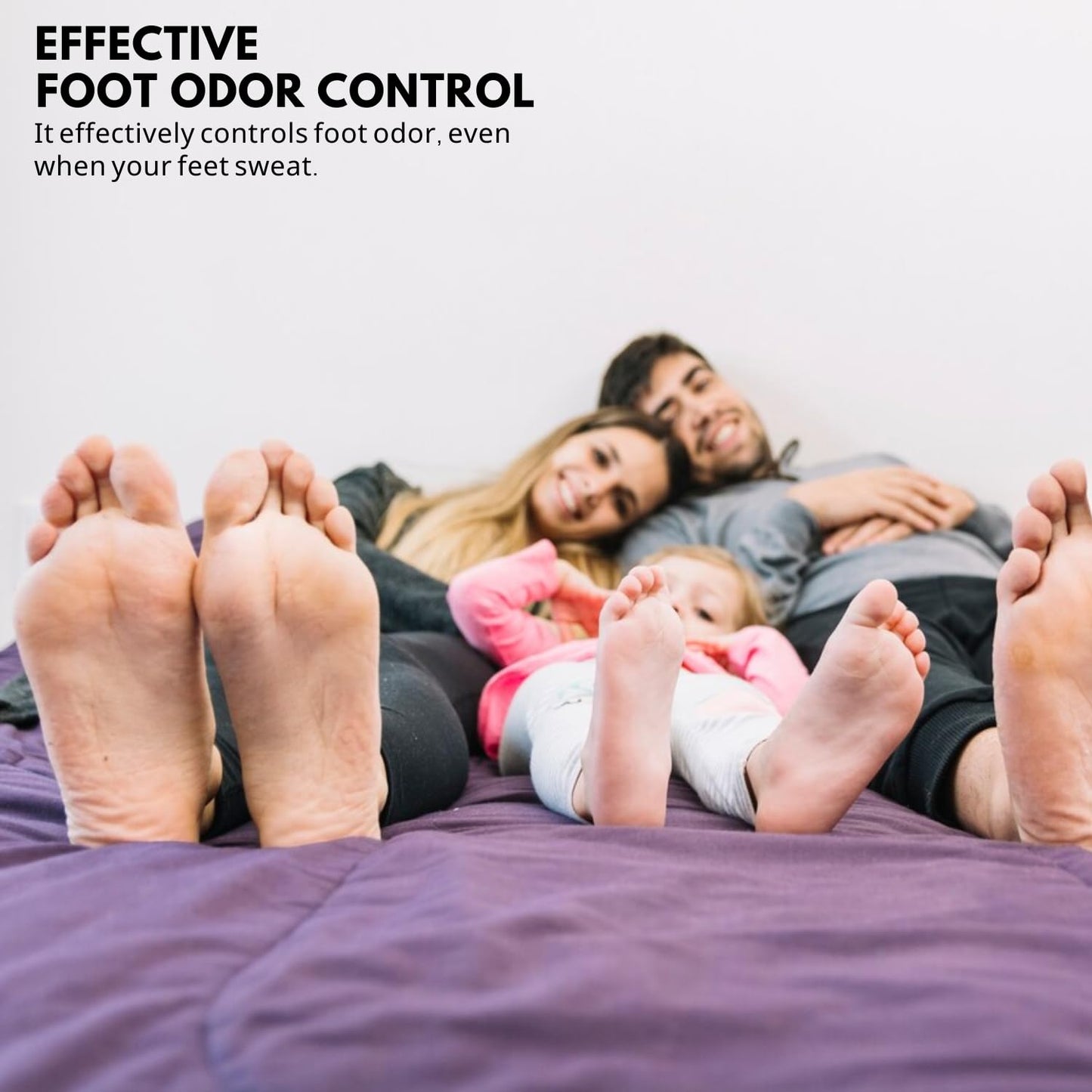 Foot Cream for Long-Lasting Odor Control (Neutralizes Odor at the Source) (Hydrates Dry, Cracked Feet) with Natural Mushroom Extract