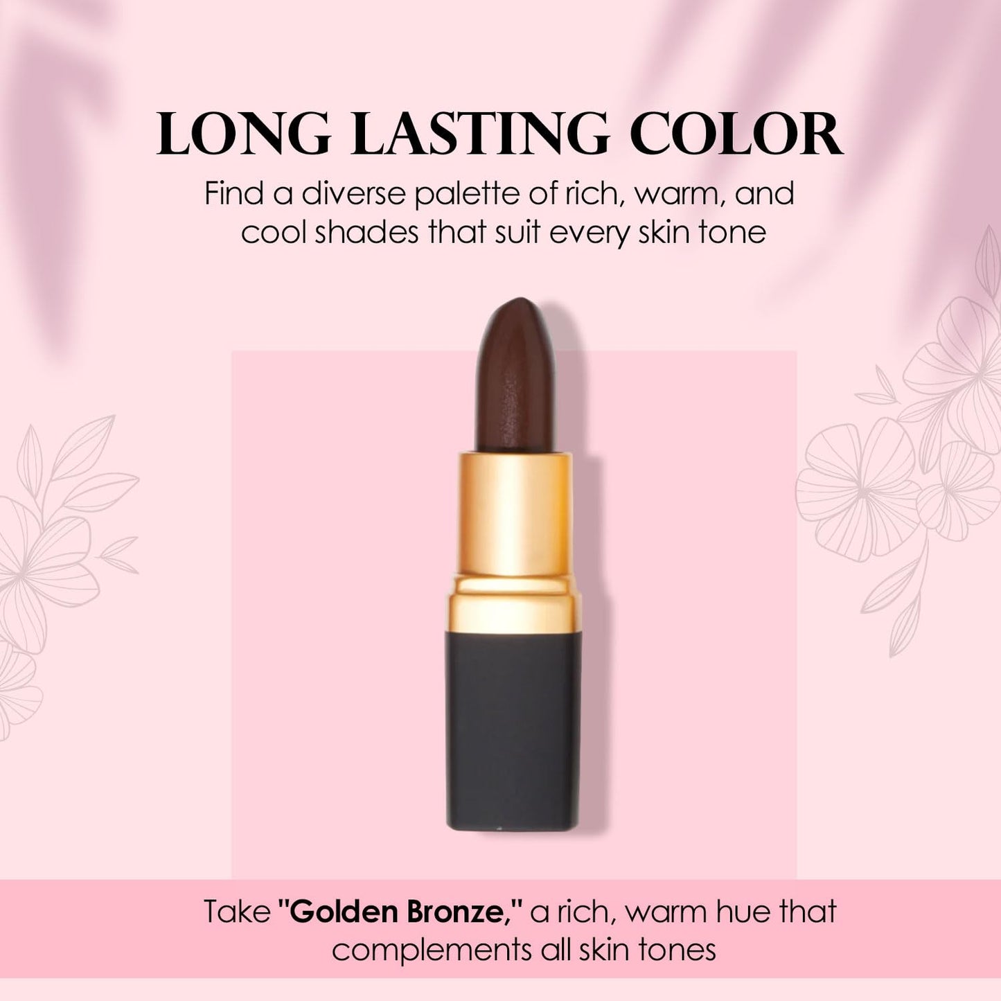 Vera Moore Cosmetics Soft Creme Lipstick - with Maximum Hydration & Moisture, Long Lasting Light Weight Opaque Color & Staying Power - Won't Feather or Fade - Fragrance & Paraben Free (Chocolate)