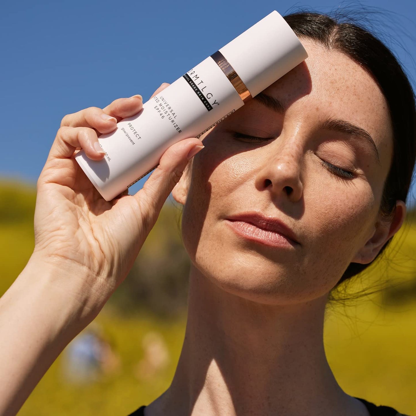 DRMTLGY Universal Tinted Moisturizer with SPF 46 & Microdermabrasion Facial Scrub Set - Universal Tinted SPF & Face Exfoliator 2 Pack