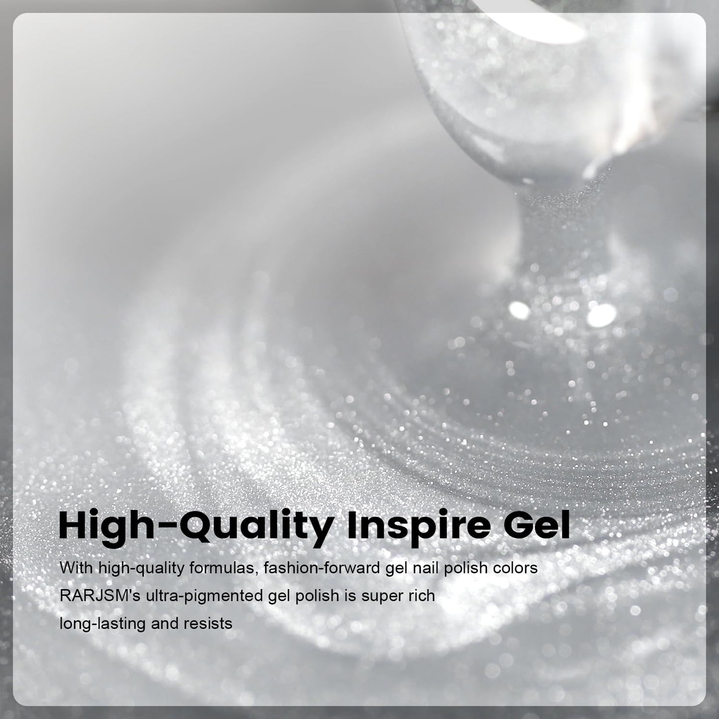 RARJSM Silver Cat Eye Gel Nail Polish Ceramic Translucent Clear White Velvet Glitter Diamond Cateye Gel Polish 15ml Single Bottle with Magnet Stick UV LED Curing Requires Soak Off for Home Salon