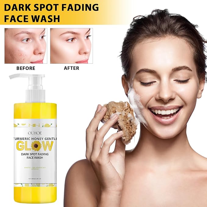 Glow Combo Skincare Set,3 In 1 Turmeric Combo Skincare Set,Turmeric Glow Butter, Skincare Gift Set For All Skin Type (1 Set)