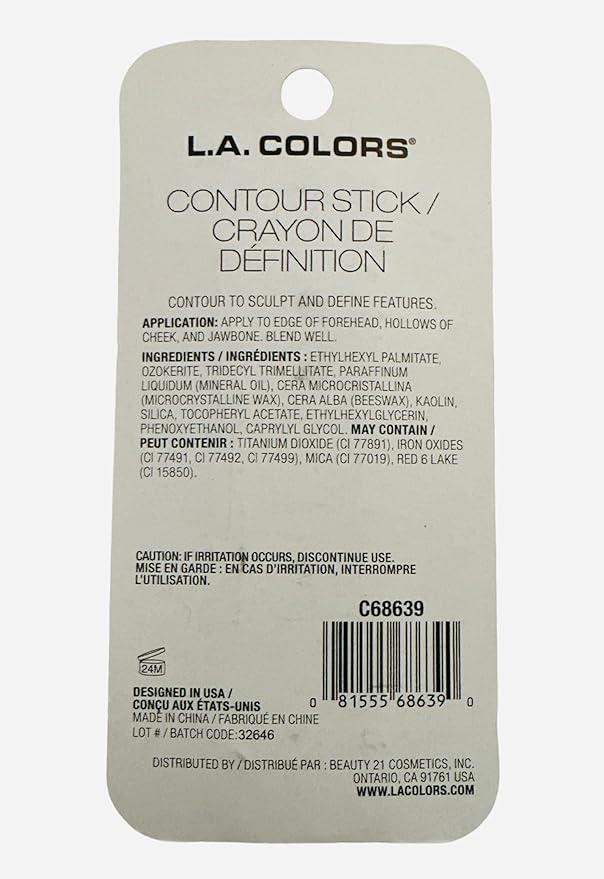 L.A. Colors Contour Stick - Medium CBCS288