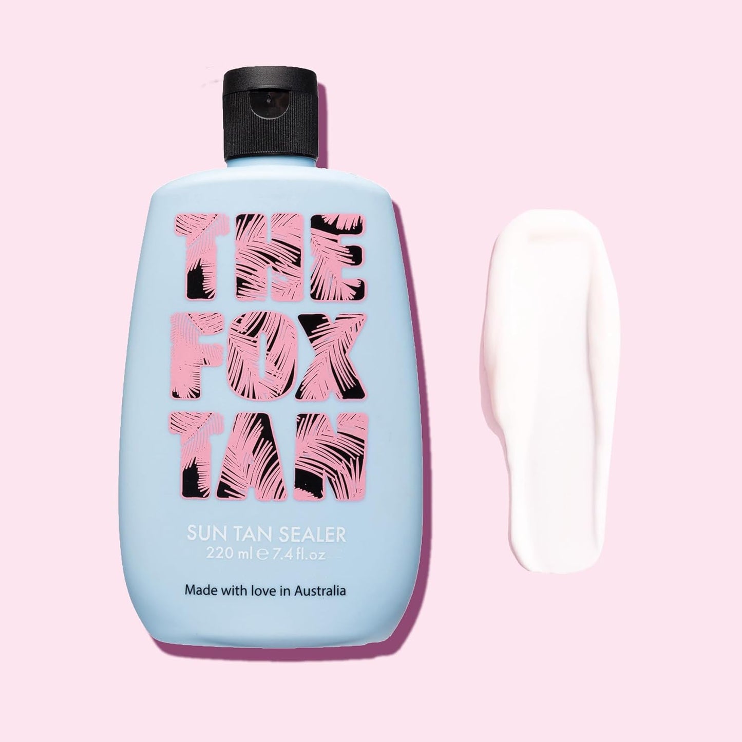 The Fox Tan Sun Tan Sealer, Moisture Rich Formula For Darker & Long-Lasting Tans, Creates Flawless, Glowing Skin, Vegan & Cruelty-Free, 220ml