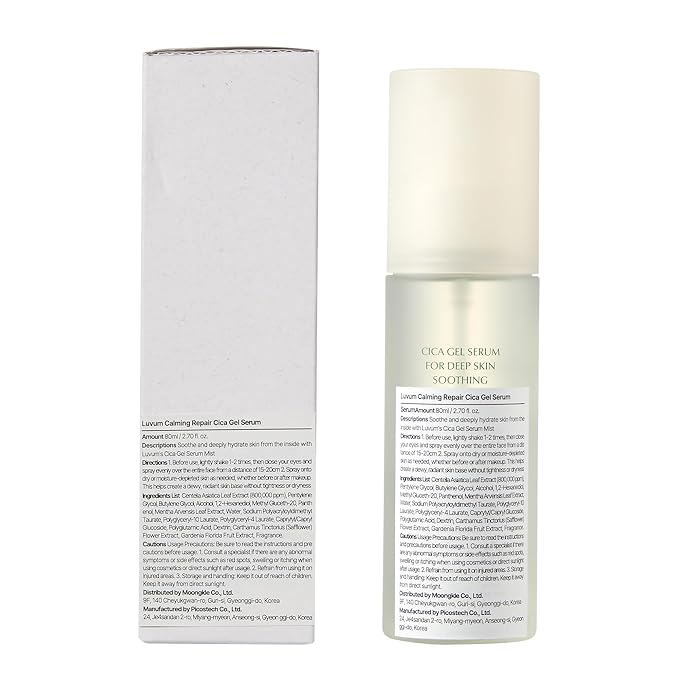 Calming Repair Cica Gel Serum, Centella Mist, Facial Spray, 2.70 fl. oz