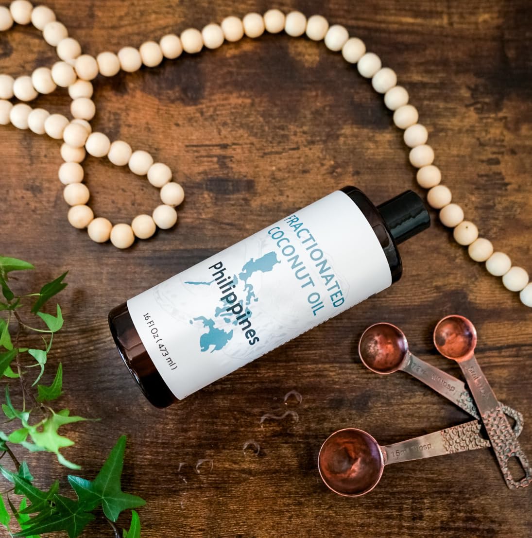 Fractionated Coconut Oil - Sourced Directly from our Farm Partner in the Philippines - Carrier Oil for Diluting Essential Oils, Body, Hair, and Skin Moisturizer - (1Gallon)