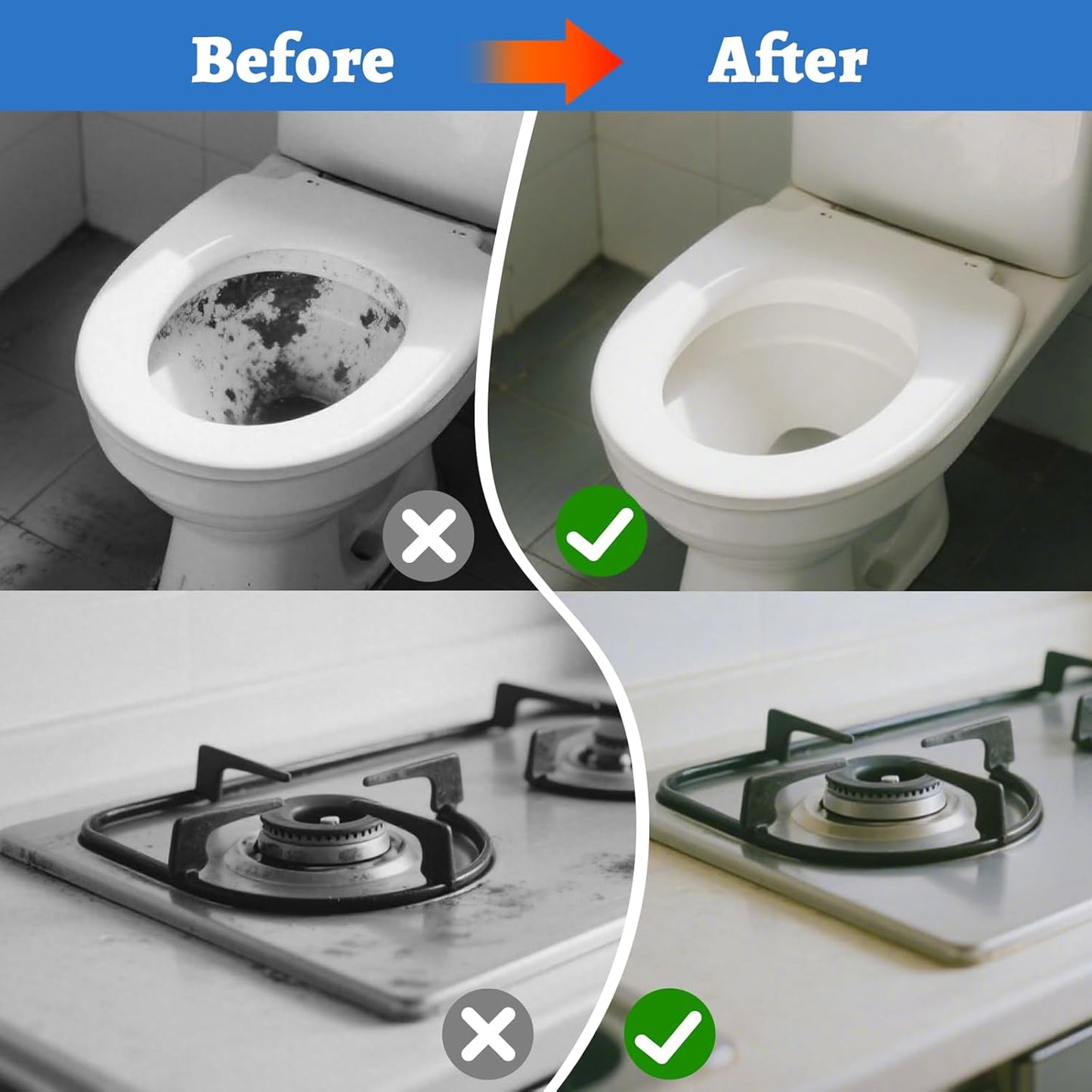 12 Pack Pumice Stone for Cleaning,Toilet Pumice Stone with Handle Stain Remover,Toilet Bowl Bathroom Pool Griddle Grill Stove Bathtubs Kitchen Sink Cleaners