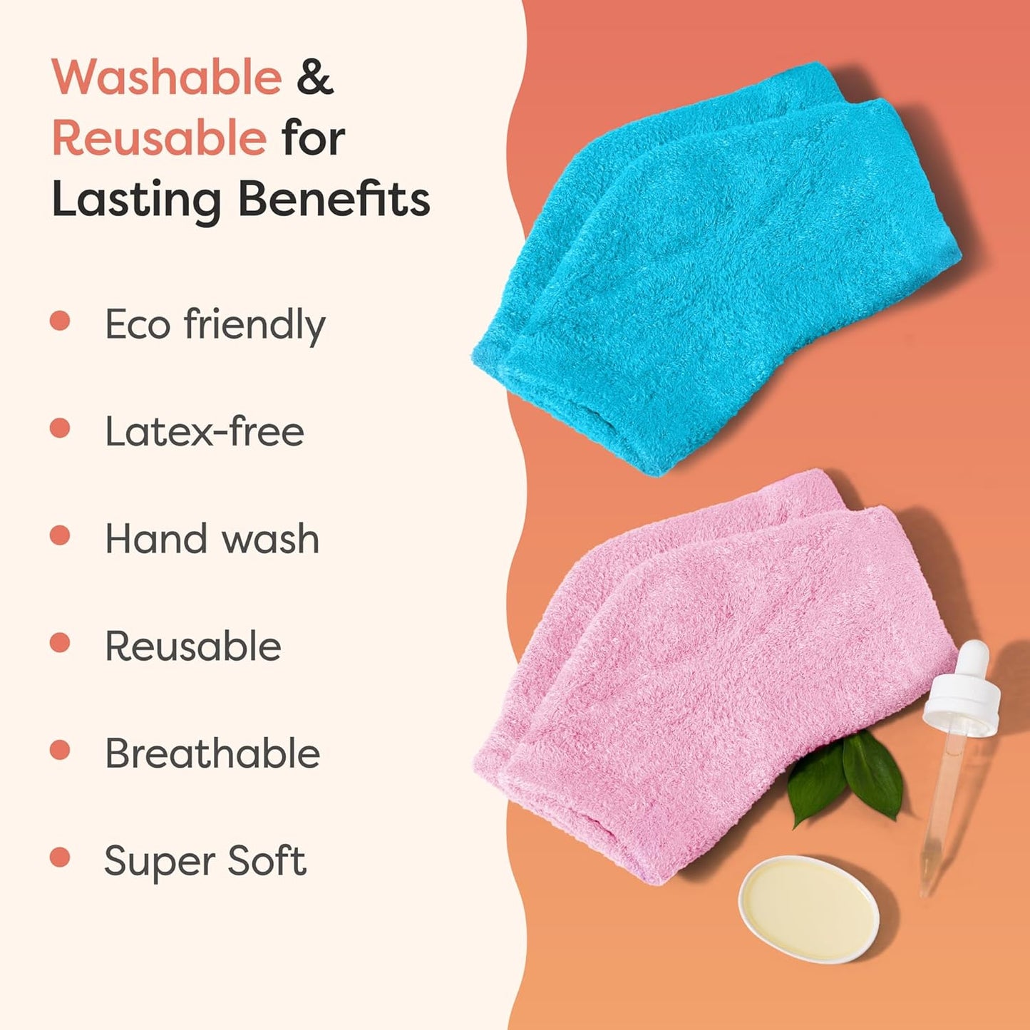 ZenToes Moisturizing Fuzzy Sleep Socks with Vitamin E, Olive Oil and Jojoba Seed Oil to Soften and Hydrate Dry Cracked Heels (Regular, Blue and Pink)