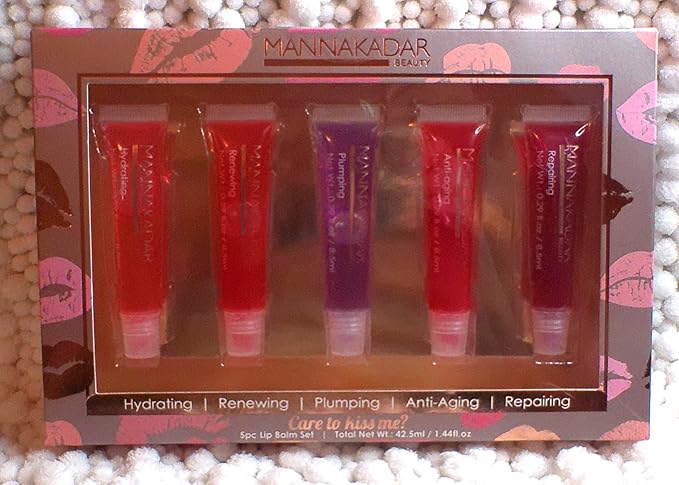 Manna Kadar Care to Kiss me? Lip Balm Set 1.44 fl oz,