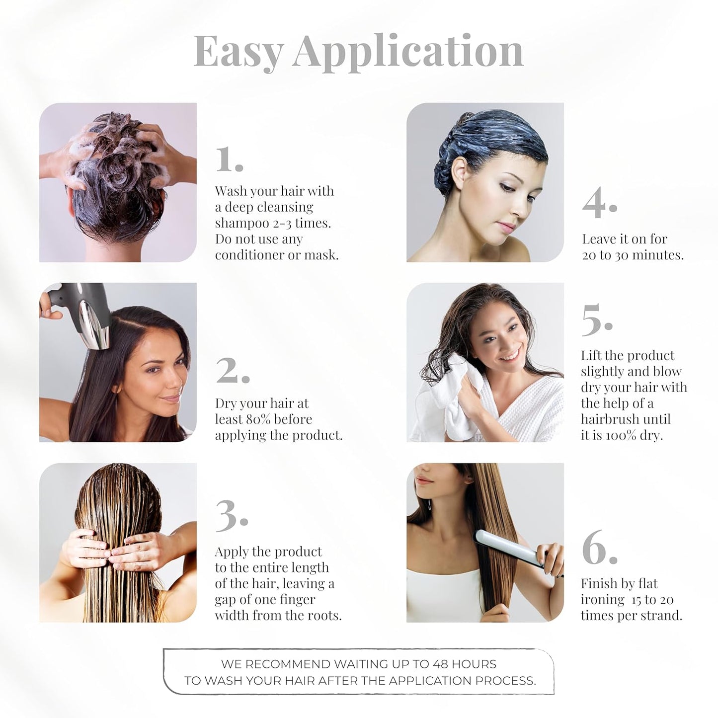 Expert Hair Sensation, Brazilian Keratin Hair Treatment - Anti Frizz for All Hair Types β Long-Lasting Straightening - Keratina Para Alisar El Pelo, Brazilian Blowout Products (500ml/16.9fl.oz)