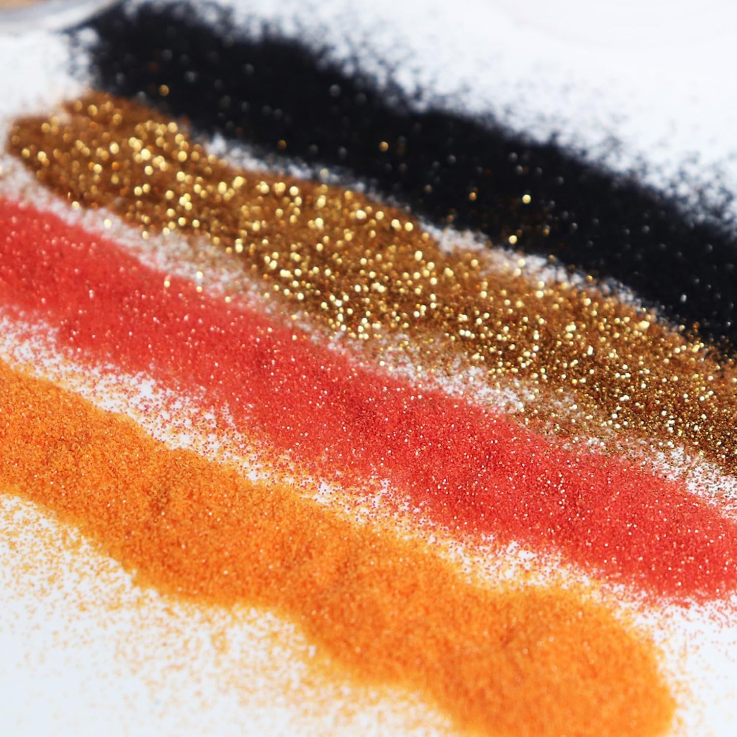 Fall Nail Art Glitter Maple Leaf Nail Sequins Flakes, 4 Colors Manicure fine Glitter Powder, 3D Holographic Ginkgo Biloba Nail Stickers Decals Supplies Nail Charms for Women Girls 6 Box