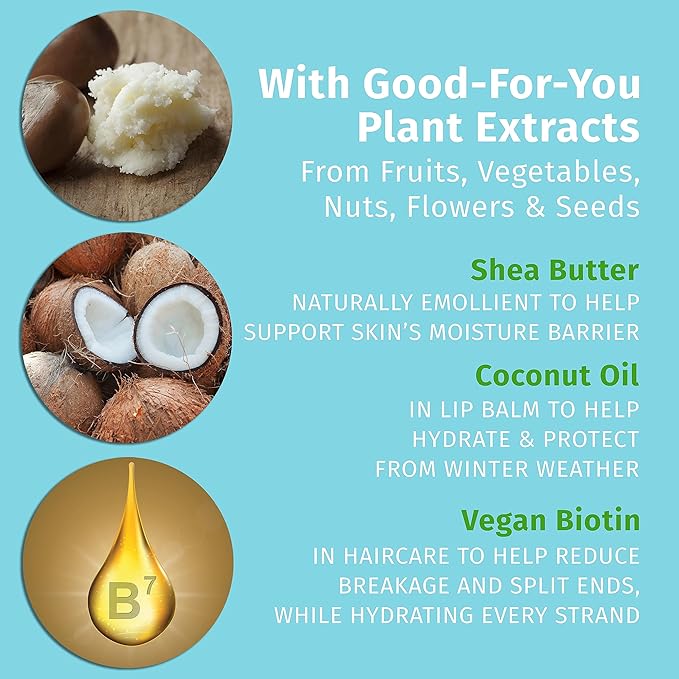 Hempz Twelve Days of Hydration Skin Care Gift Set (12-pack) - Candy Cane Moisturizer & Lip Balm, Vanilla Moisturizer, Pineapple & Melon, Original, & Triple Moisture Shampoo, Conditioner & Moisturizer