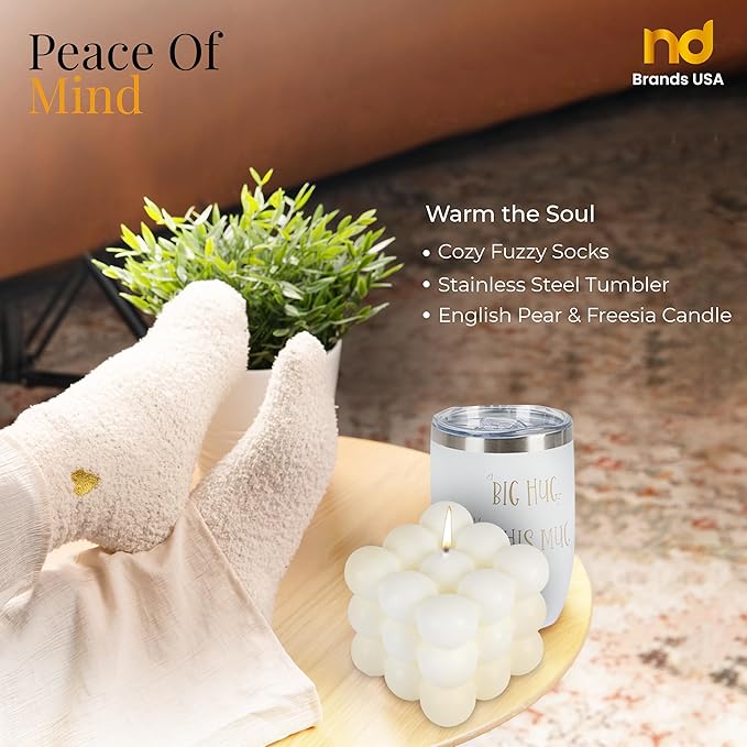 Self Care Gifts for Women, Birthday Gift Care Package, Get Well Soon Gift Basket Relaxing Spa Gift Box Thinking of You Gift Set for Sister Best Friend