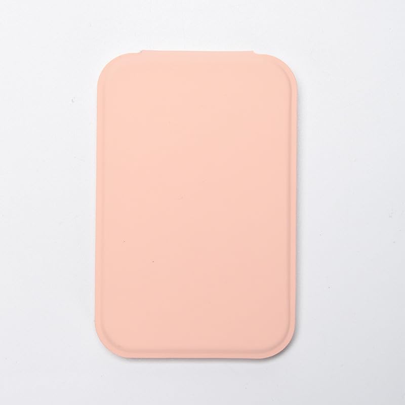 Hand Mirror,Ultrathin Ultralight, Portable, Folding, Handheld, Compact Travel Mirror for Camping,Home,Office,Small Mirror for Pocket and Purse,Good for Gift (Pink)