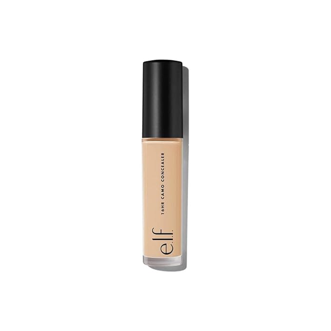 e.l.f. 16HR Camo Concealer, Full Coverage & Highly Pigmented, Matte Finish, Tan Neutral, 0.203 Fl Oz (6mL)