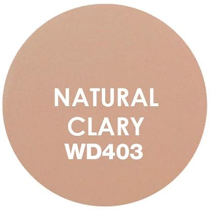 Palladio Dual Wet and Dry Foundation Refill Pan with Sponge, Squalane Infused, Apply Wet for Maximum Coverage or Dry for Light Finishing and Touchup, Minimize Fine Lines, All day Wear (NATURAL CLARY)