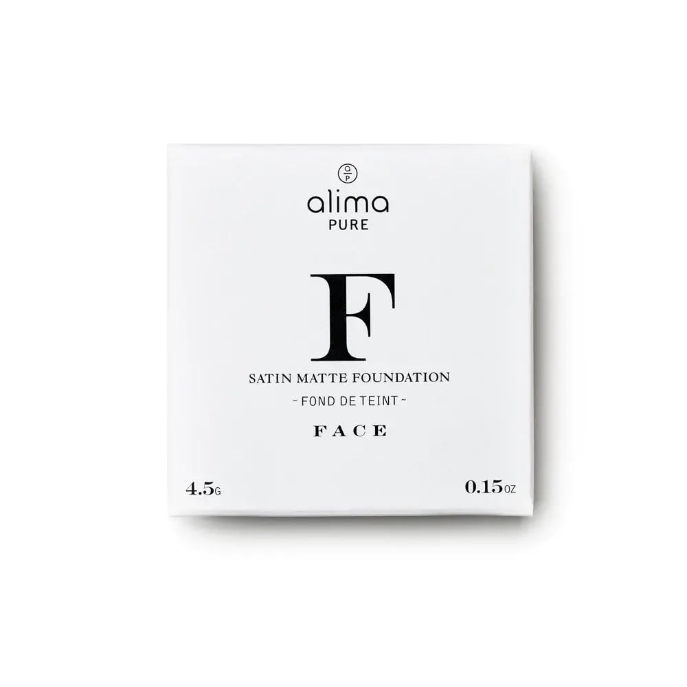 Alima Pure Matte Foundation - Loose Mineral Powder Makeup, Oil Free Talc Free, Natural Full Coverage Foundation .15 oz/4.5g