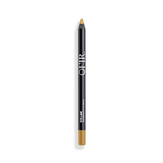 OFIR Waterproof Eye Pencil | Vegan, Cruelty-Free & Smudge-Proof | Creamy Gel Formula for Smooth Application | Long-Lasting, Full-Coverage, Precise Eyeliner Pencil (Gold Dust - Bright Gold)