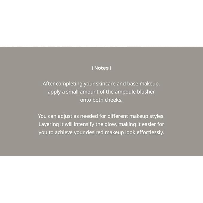 Moist Ampoule Blusher, Buildable Water-based Formula, Infused with over 50% moisture essence, no tackiness, long-lasting moisture, weightless feel (05 Peach Coral, 20ml)