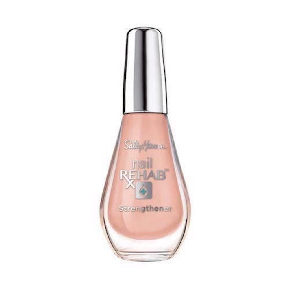 Sally Hansen Treatment Nail Rehab 41054, Nail Strengthener, Nail Hardener 0.33 Oz, Nail Growth Serum, Nail Strengthening Polish, Protection for Damaged Nails, Visibly Healthy Nails, Protect Nails