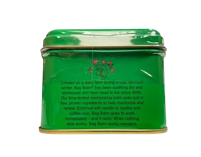 Bag Balm Vermont's Original for Dry Chapped Skin Conditions - Hand & Body (4 Ounce (Pack of 3))