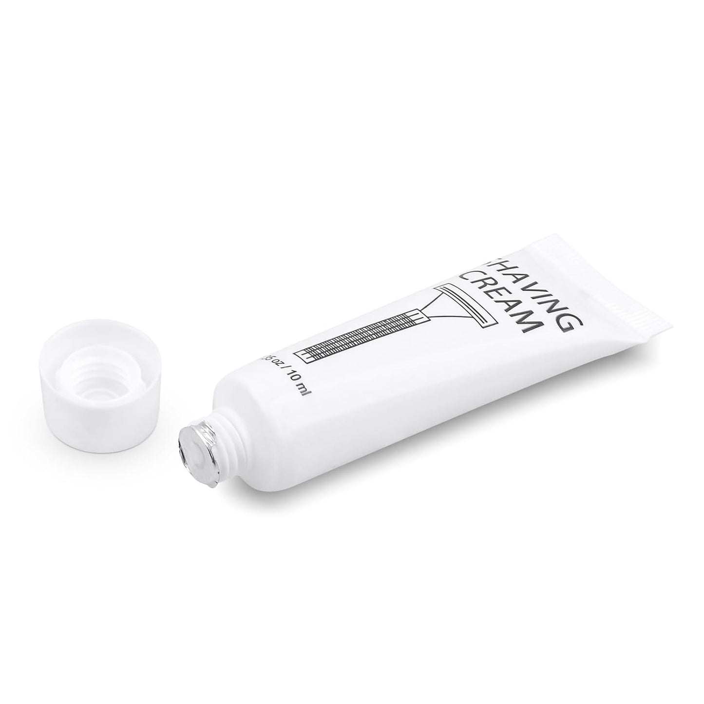 Pack of 20 Disposable Shaving Cream Bulk, Individually Wrapped, 10g/0.35 oz, Travel Size Hotel Toiletries Amenities