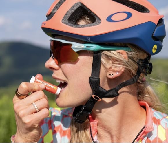 Dermatone Pomegranate Lip Balm SPF 30 | Lip Balm with Sunscreen | Moisturizing with Aloe and Vitamin E | Medicated to Soothe & Replenish Chapped and Cracked Lips (2-pack, 0.15oz sticks)