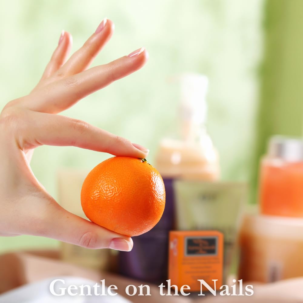 Karma Organic Natural Nail Polish Remover Wipes with Soybean and Orange Blossom Oil, 100% Soy Based, Non-Toxic, Vegan, Cruelty-Free – Pack of 10