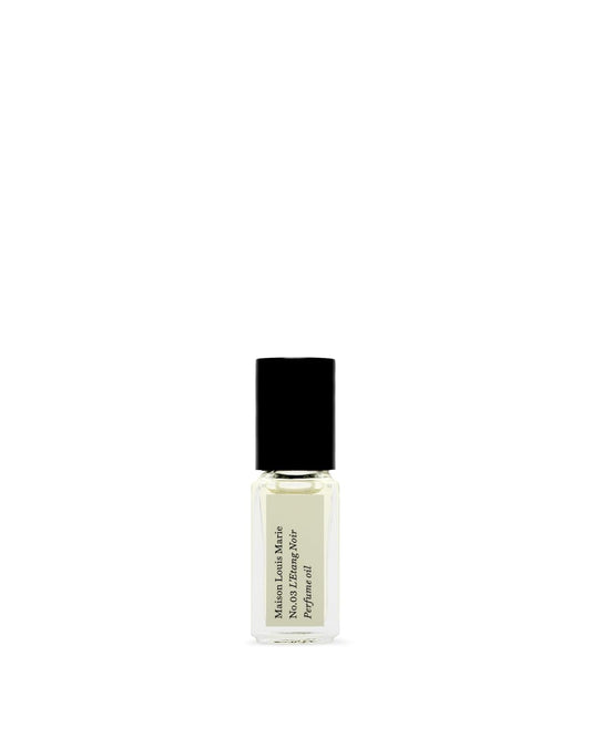 Maison Louis Marie - No.03 L'Etang Noir Roll-On Perfume Oil Sample | Luxury Clean Beauty + Non-Toxic Fragrance (0.1 fl oz | 3 ml)