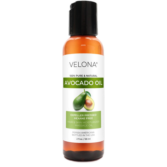 velona Avocado Oil 2 Fl Oz | 100% Pure and Natural Carrier Oil | Expeller-Pressed | Hair, Body and Skin Care | Use Today - Enjoy Results