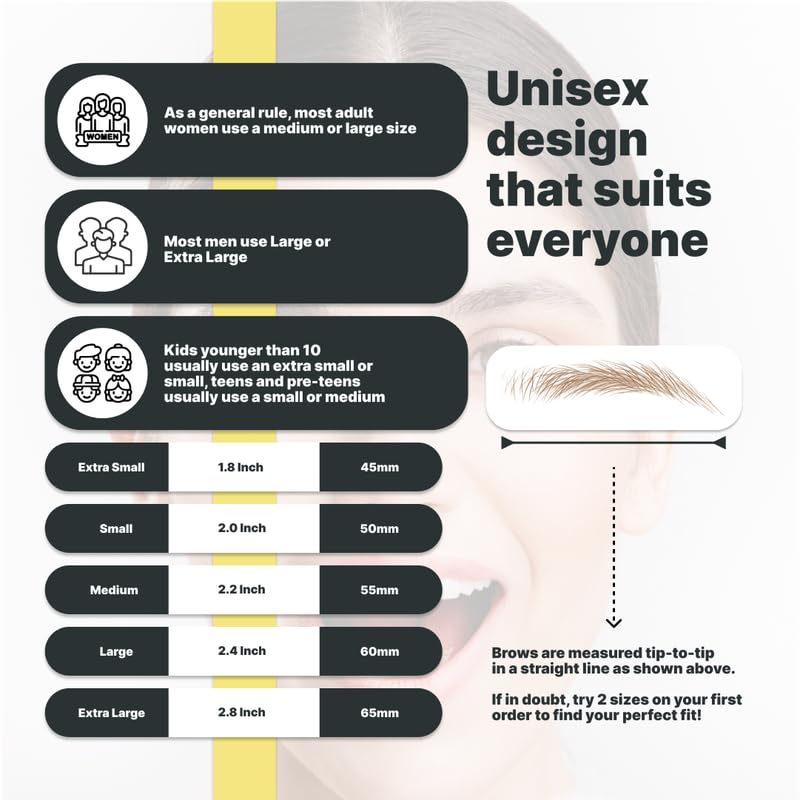 100 Pairs Medium Brown Temporary Eyebrow Tattoos, Waterproof and Smudge-Proof Medium Everyday Style Realistic Eyebrow Sticker for Men & Women, Easy to Apply, Won't Work on Existing Brows