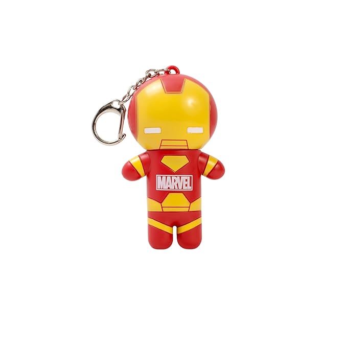 Lip Smacker Marvel Iron Man Keychain Lip Balm & Lippy Pals Bunny Rabbit Carrot Cake Lip Balm Bundle