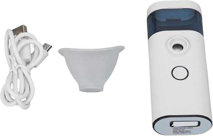 Eye Nebulizer, Portable Eye Facial Mister, USB Rechargeable Massage Moisturizing Atomization Eye Sprayer for Adults & Kids Travel, Home, Daily use