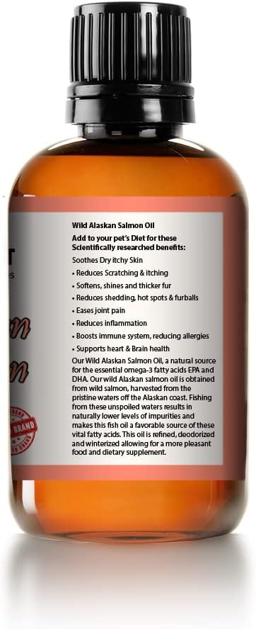 Mayan's Secret Pure Carrier and Essential oils for Skin Care, Hair, Body Moisturizer for Face-Anti Aging Skin Care (Wild Alaskan Salmon Oil, 4oz)