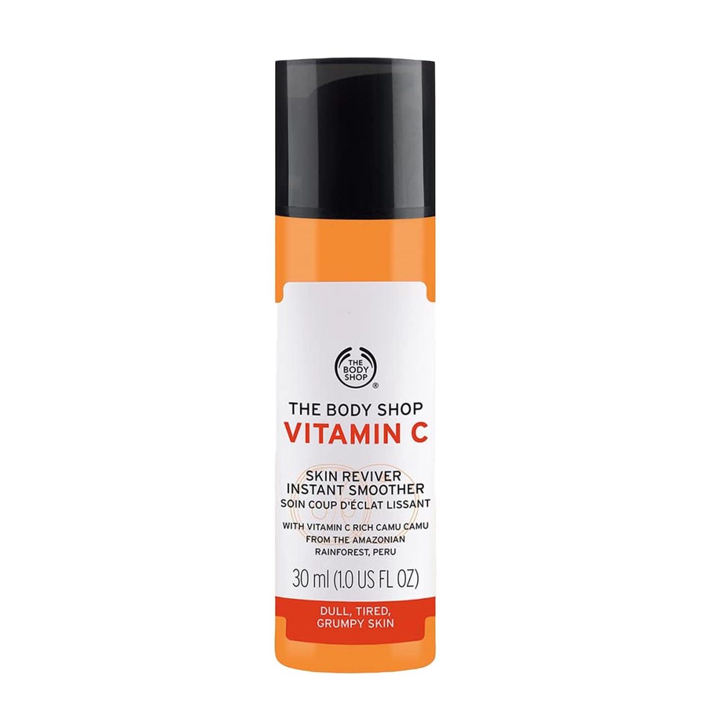 The Body Shop Vitamin C Skin Boost Instant Smoother – Refreshing, Skin-Softening Serum for Youthful Skin – Vegan – 1 oz