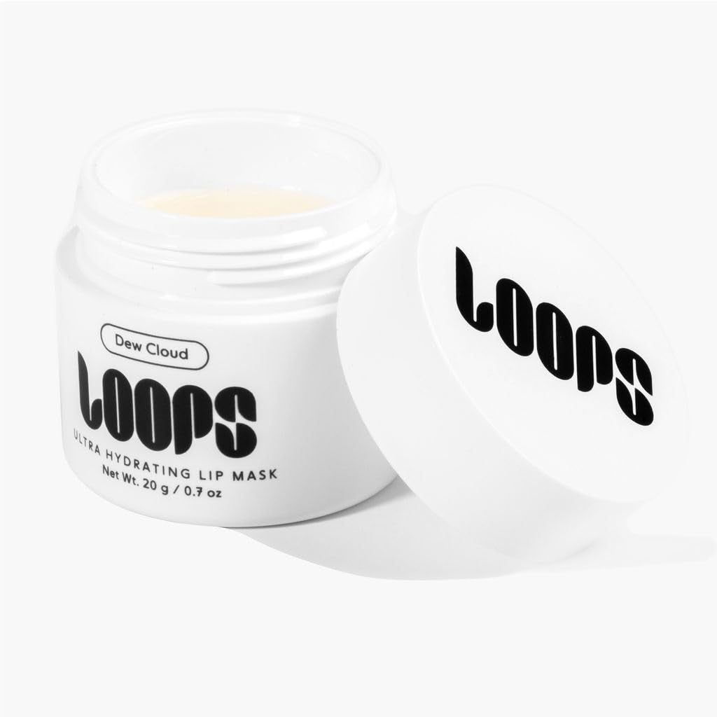 LOOPS Dew Cloud Ultra Hydrating Lip Mask - Nourish, Restore, and Replenish Hydration Beyond the Surface - Lip Balm - Gifts for Women