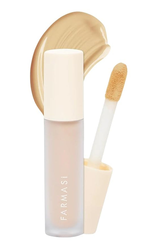FARMASI Vfx Pro Liquid Concealer Makeup, All-in-one Full Coverage, Highly Pigmented Concealer for All Skin Type, Hide Shadows & Imperfections, Enhance Skin Fullness Foundation Concealer 0,24 Fl Oz W03