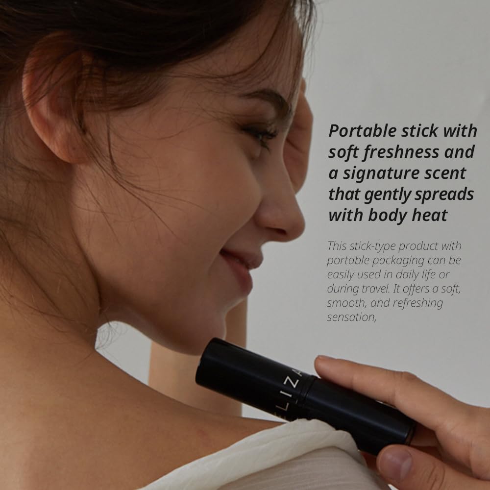 ELBT Solid Perfume Stick ㅣ Long Lasting Vegan Balm Fragrance for Women & Men ㅣ Portable Alcohol-Free Scent ㅣ Beau - Lime, Bergamot & Amber