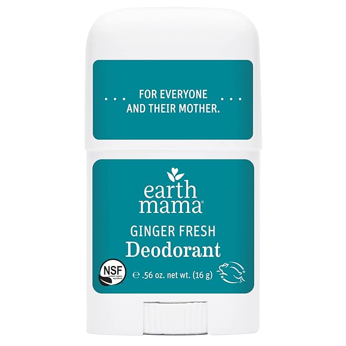 Earth Mama A Little Something for Mama-to-Be Gift Box | Maternity Safe Skin Care Set, Expecting and New Mom Gifts, Organic Body Wash, Belly Butter, Belly Oil, Deodorant and Lip Balm, 5 Pieces