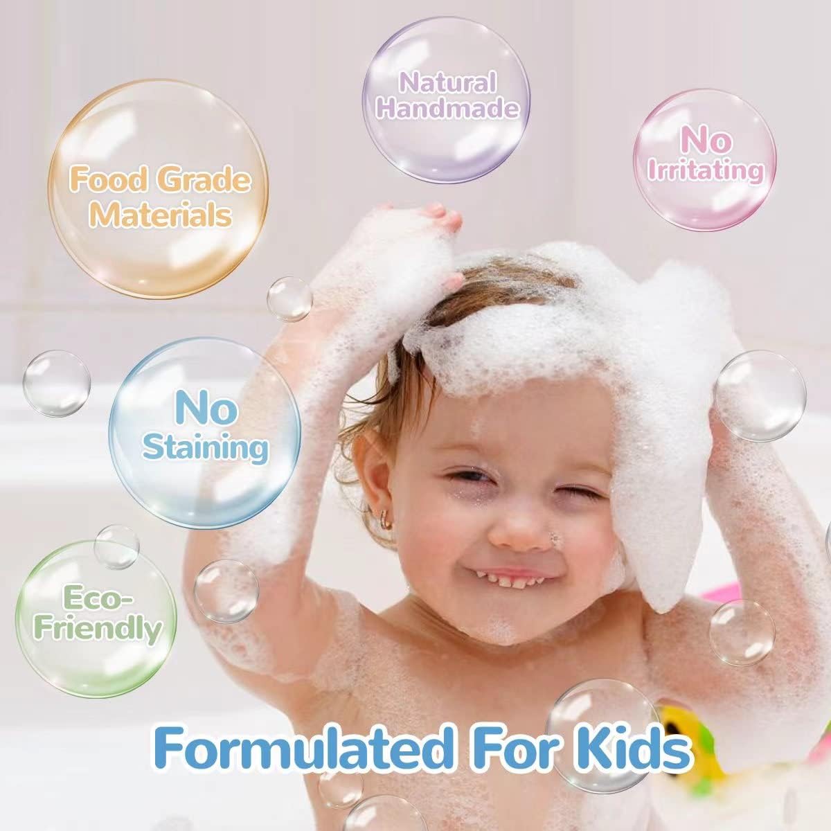 Donut Bath Bombs for Girls, 4oz/Pack of 9 Bath Bombs for Kids with Surprise Inside, Kids Bath Bombs with Jewelry Inside, Bath Bombs for Girl's Birthday Party Favor, Spa Day Gift