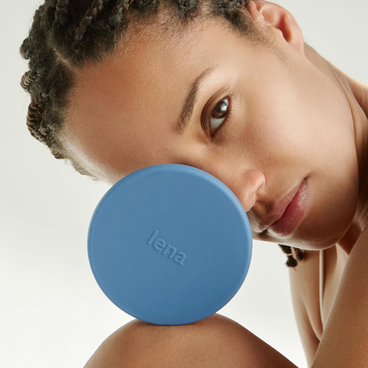 Lena Menstrual Cup Sterilizer Case, Compact, Collapsible Silicone Container for Cleaning Period Cup & Menstrual Disc, Travel, Home and Dorm, Menstrual Cup Cleaner, Feminine Care, Light Purple