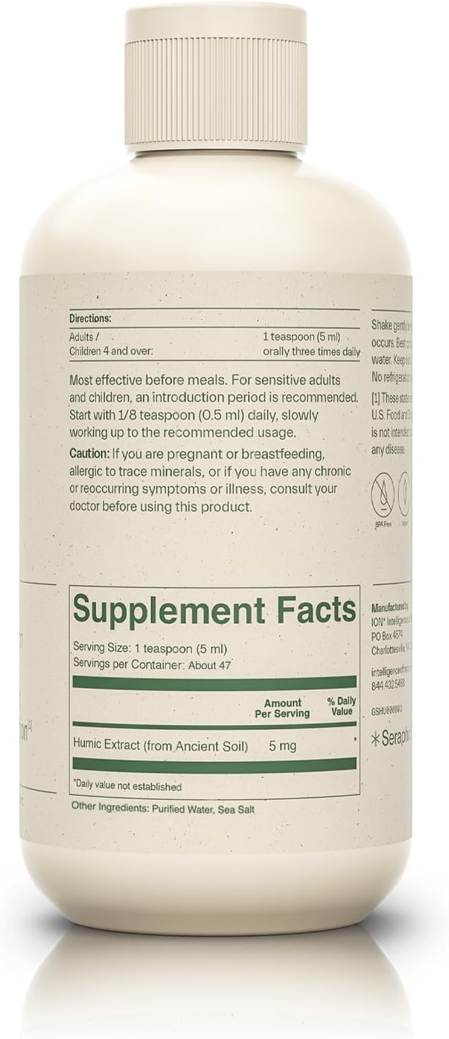 ION* Intelligence of Nature Gut Support Liquid | Promotes Digestive Wellness, Strengthens Immune Function, Alleviates Gluten Sensitivity, Enhances Mental Clarity | 2-Week Supply (8 oz.)