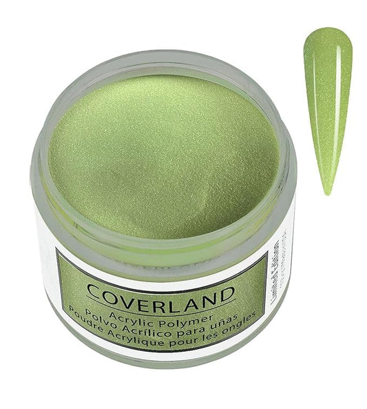 Tones Coverland Acrylic Nail Powder "Sour Apple" - Limited Edition Acrylic Powder for Nail Design, Sculpting, and Masking Nail Bed Imperfections - (1.5 Oz)