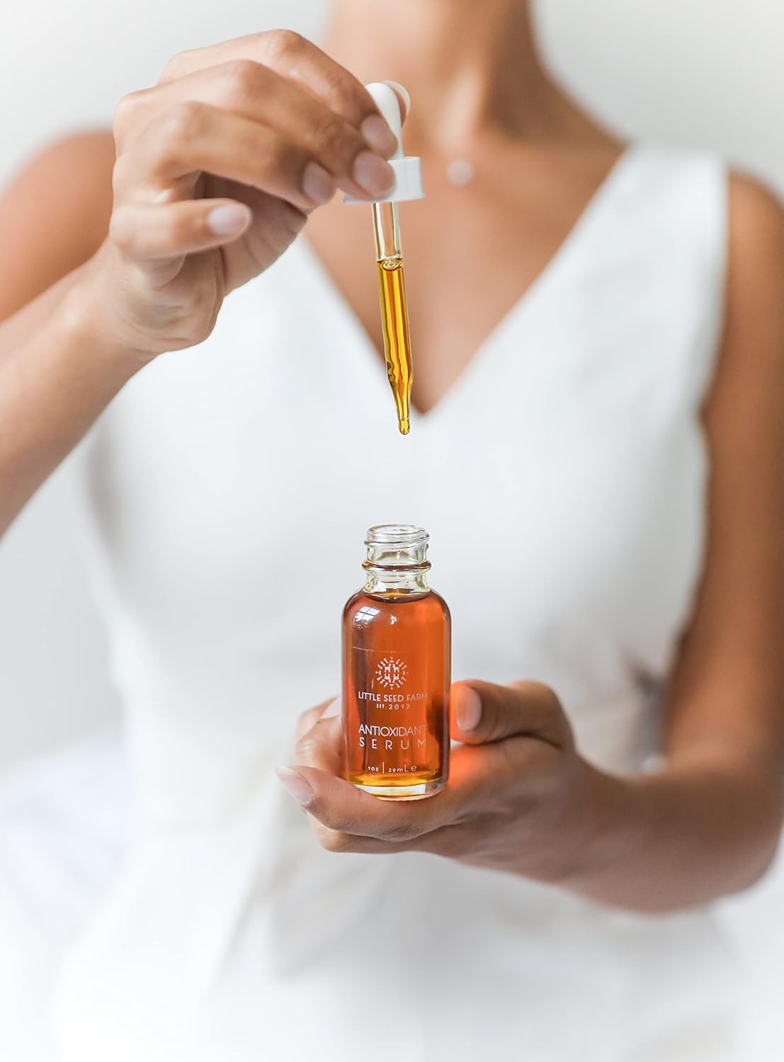 Little Seed Farm - Antioxidant Serum - Antioxidant Facial Serum for Dry & Aging Skin – Nourishing & Revitalizing Face Serum, Net Wt. 1 fl oz