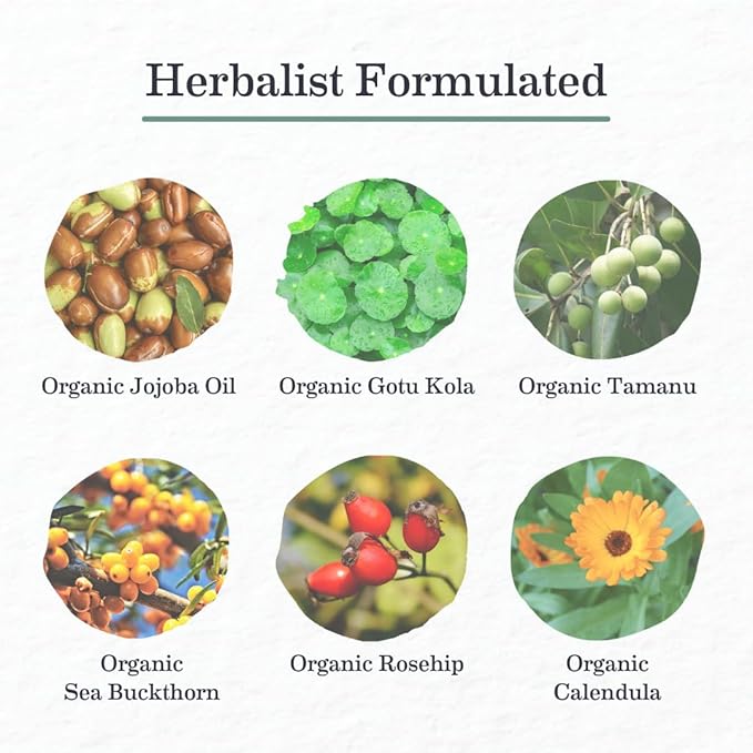 Earth Mama Organic Skin & Scar Balm |C-Section Recovery Skin Care, Pregnancy Stretch Mark Scar Cream with Organic Jojoba Oil, Tamanu Oil & Gotu Kola (2-Pack)