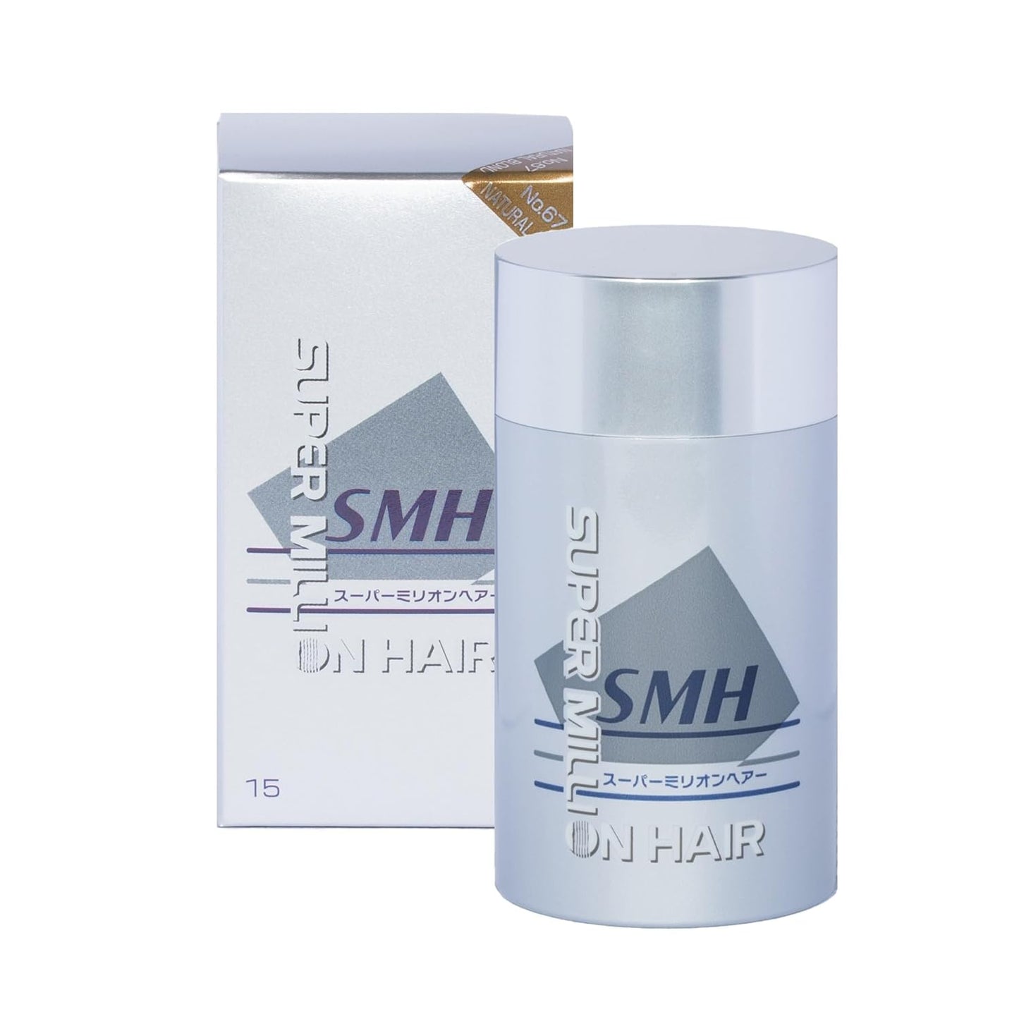 SMH Hair Fibers MADE IN JAPAN – Instantly Conceals Thinning Hair –Long-Lasting – Sweat, Water & Wind Resistant – Hair Loss Solutions For Men & Women (Natural Blond, 15g)