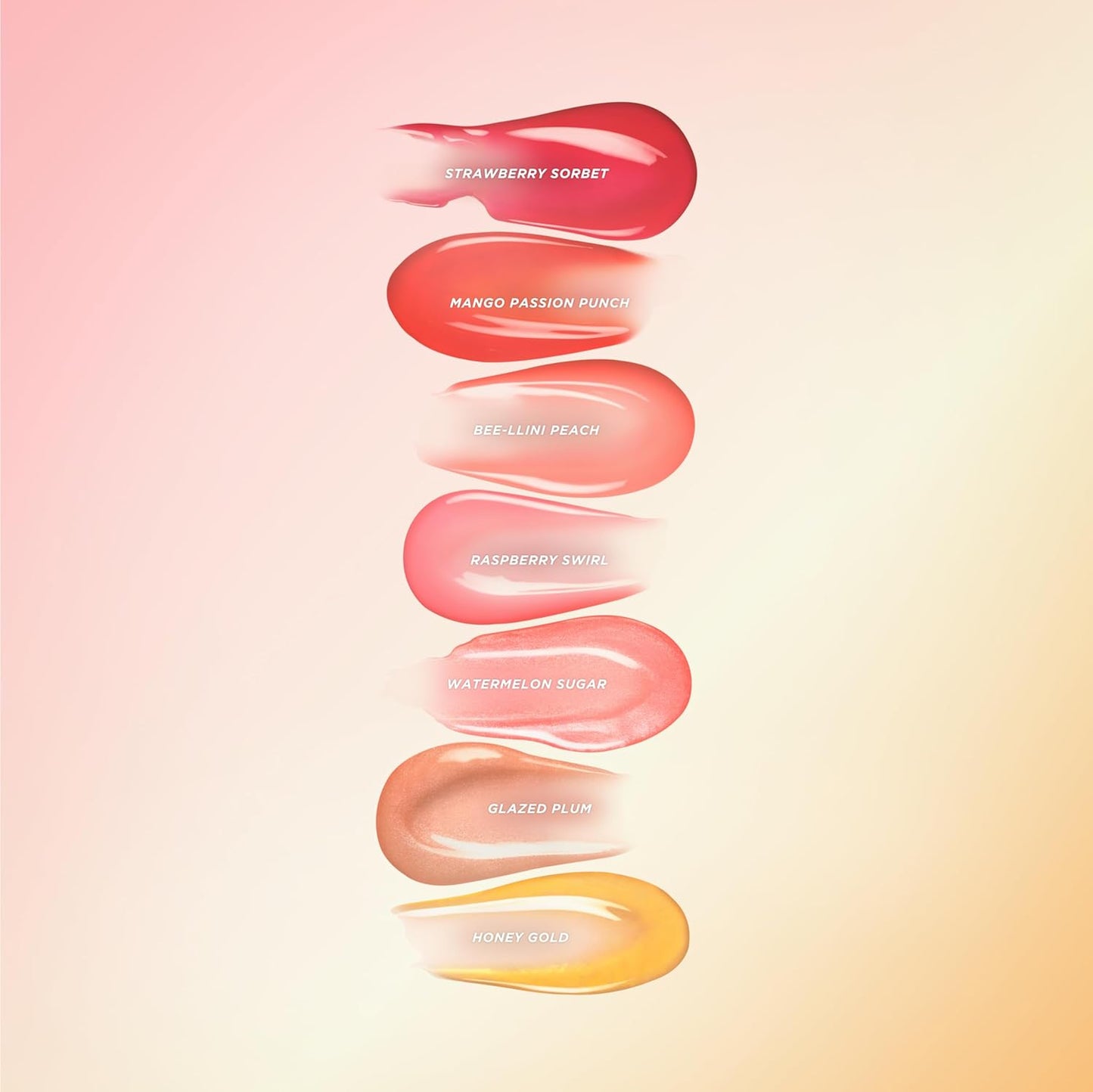 Gisou Honey Infused Hydrating Lip Oil, Nourishing Moisturizer for Dry Lips, High Shine, Smooth Finish, Clear Golden Glow, Fresh Honey Scent, 8ml